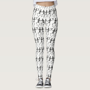 Skeletttänze Halloween Thunder_Cove Leggings