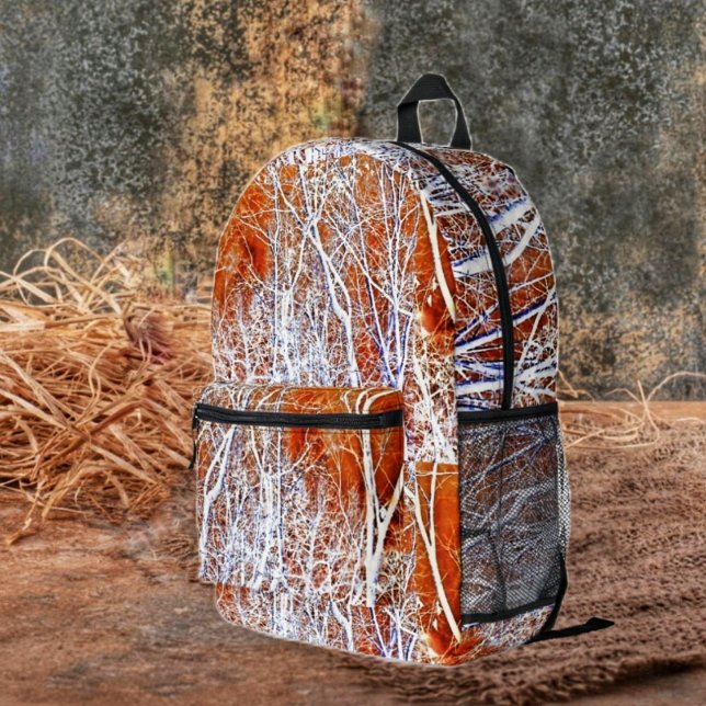 Skelettwald II Bedruckter Rucksack (A backpack that is designed, with the Halloween season in mind!)