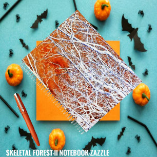 Skelettwald II Notizbuch