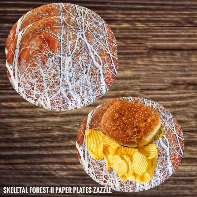 Skelettwald II Pappteller (Von Creator hochgeladen)