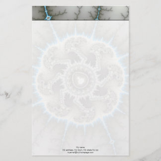 Skelewheel - Fraktal Art Briefpapier