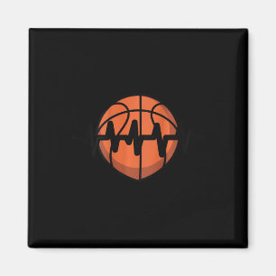 Skellett Herzschlag-Puls-Design Magnet