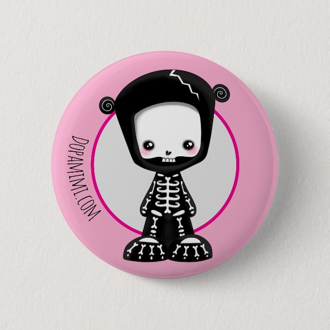SkellieMimi Button (Vorderseite)