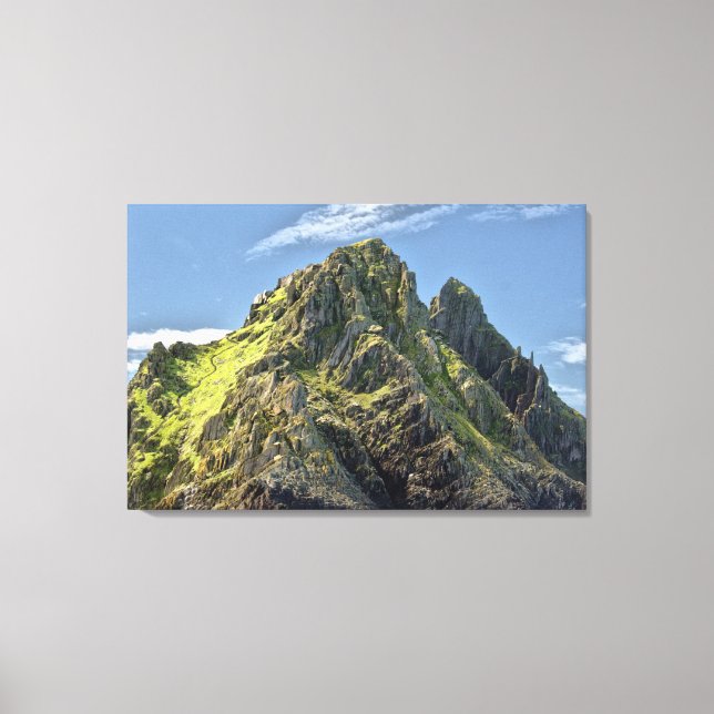 Skellig Michael Ireland Canvas Print Leinwanddruck (Vorderseite)