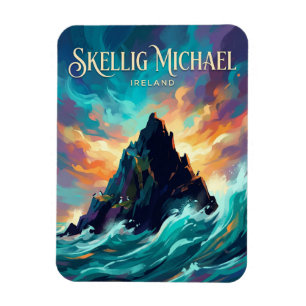 Skellig Michael Irland Magnet