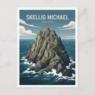 Skellig Michael Portmagee Irland Postkarte