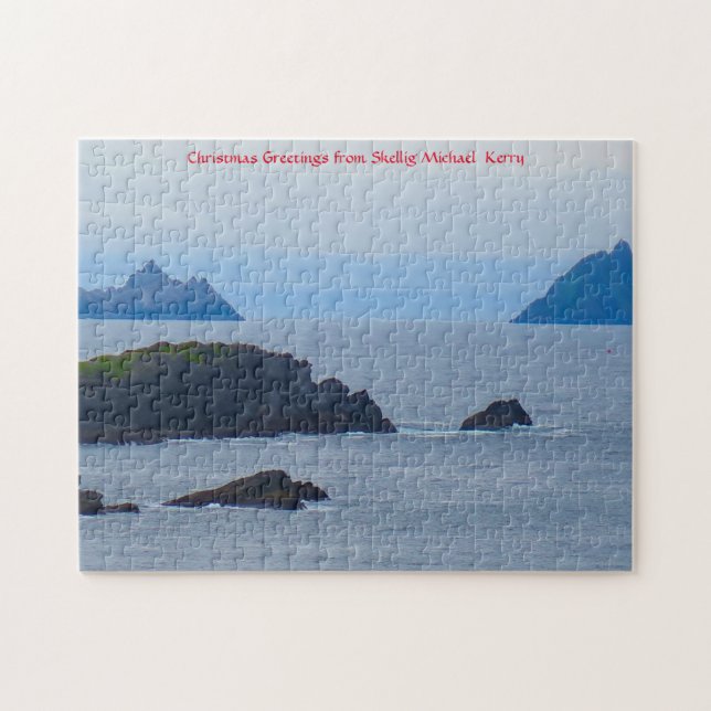 Skellig Michael Skellig Islands Kerry. Jigsaw Puz Puzzle (Horizontal)