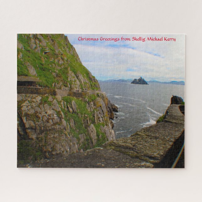 Skellig Michael Skellig Islands Kerry. Jigsaw Puz Puzzle (Horizontal)