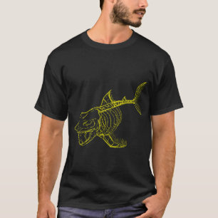 Skelly-Hai (gelb ohne Hintergrund) T-Shirt