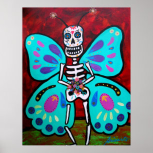 SKELLY SCHMETTERLING POSTER