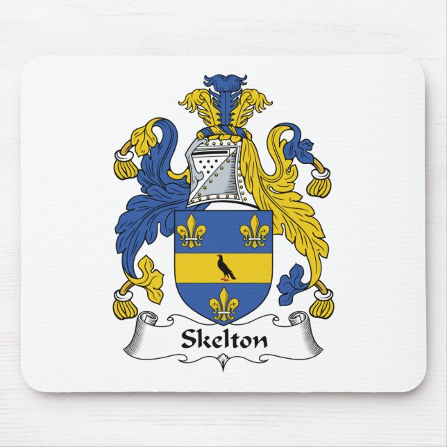 Skelton Familienwappen Mousepad (Vorne)