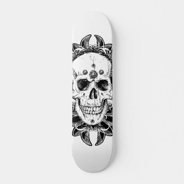 Skeptisches Design des Skateboards (Vorne)