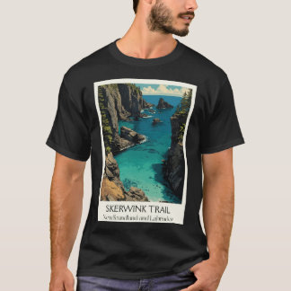Skerwinkrail Neufundlandrinity Bay Küstenwanderung T-Shirt