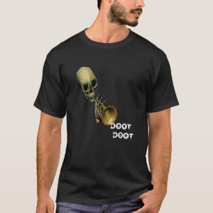 Sketal SpookOctober Doot Doot Funny Spaß meme T T-Shirt