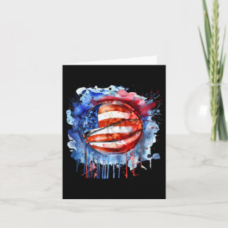 Sketch America Watercolor Sketch Hoop Usa Artwork Karte