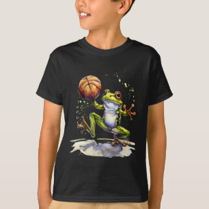 Sketch Artwork Frosch Toad Wasserfarbe Sketch Love T-Shirt
