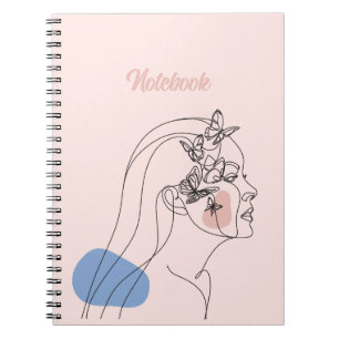 Sketch Beautiful Poster Spiral Foto Notebook Notizblock