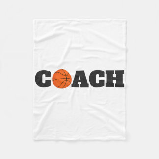 Sketch-Coach mit Sketch-Shirt Fleecedecke