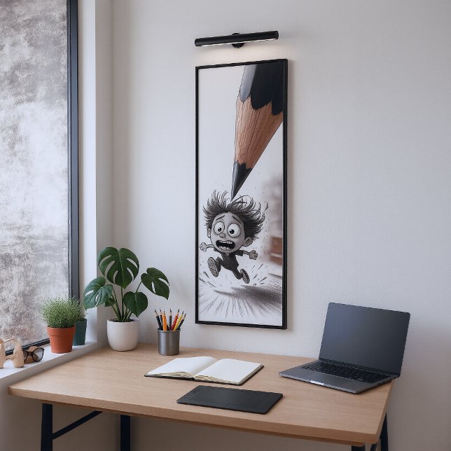 Sketch Comes to Life - Creative Anxiety Drawing Poster (Von Creator hochgeladen)