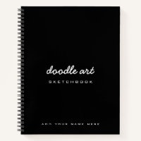 Sketch doodle art name sketchbook