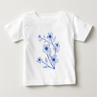 sketch drawing baby t-shirt
