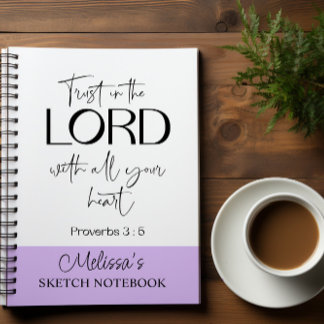 Sketch für Bibelverse Notizbuch