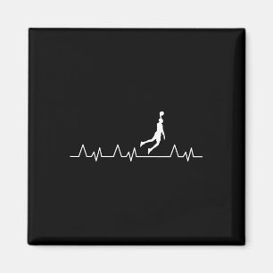 Sketch Heartbeat Bll Sketll Player Dunk Sport Gesc Magnet