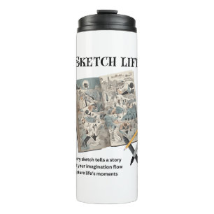 Sketch Life Thermosbecher