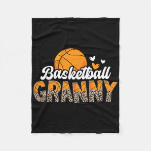 Sketch-Oma eines Skettelspielers Granny Leopard Fleecedecke