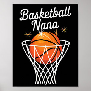 Sketch Oma Nana Sketll Hoop Mütter Tag Poster