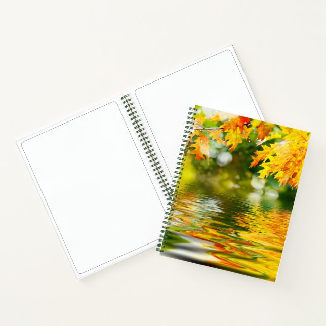 Sketch Pad Notebook-Autumn Waters Notizbuch (Innenseite)