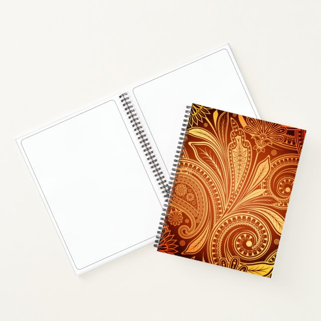 Sketch Pad Notebook-Flora Notizbuch (Innenseite)