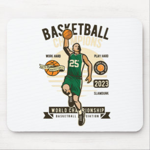 Sketch Player Game Coach Sport Lover Mousepad
