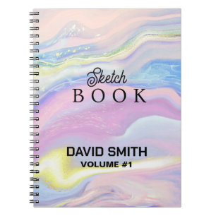 Sketchbook-Geschenk für sie mit Individuelle Name- Notizblock