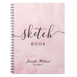 Sketchbook-Geschenk für sie mit Individuelle Name- Notizblock