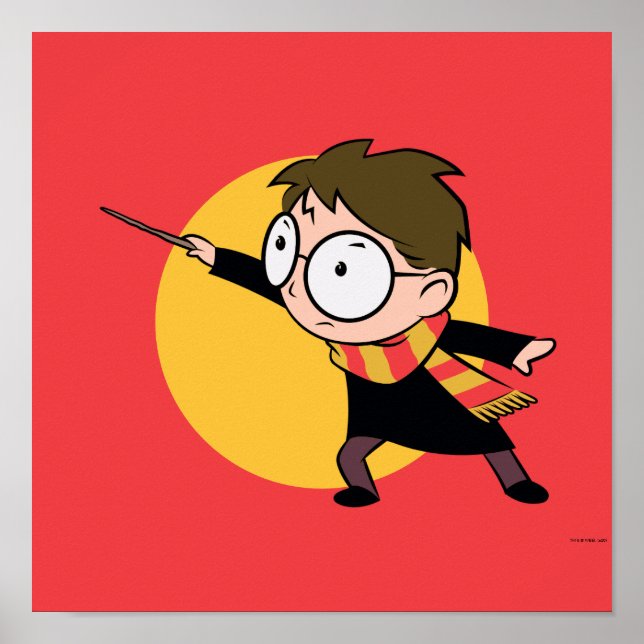 Sketchbook HARRY POTTER™ Casting Spell Poster (Vorne)