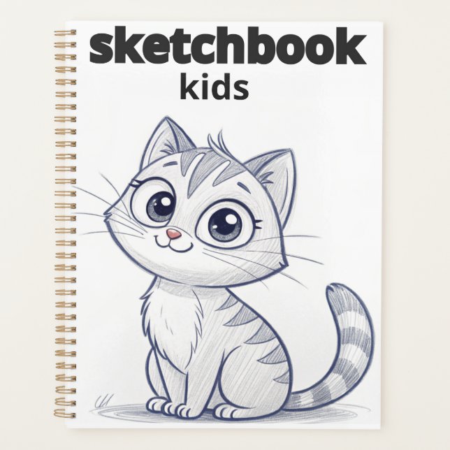 Sketchbook Kids Planer (Vorderseite)