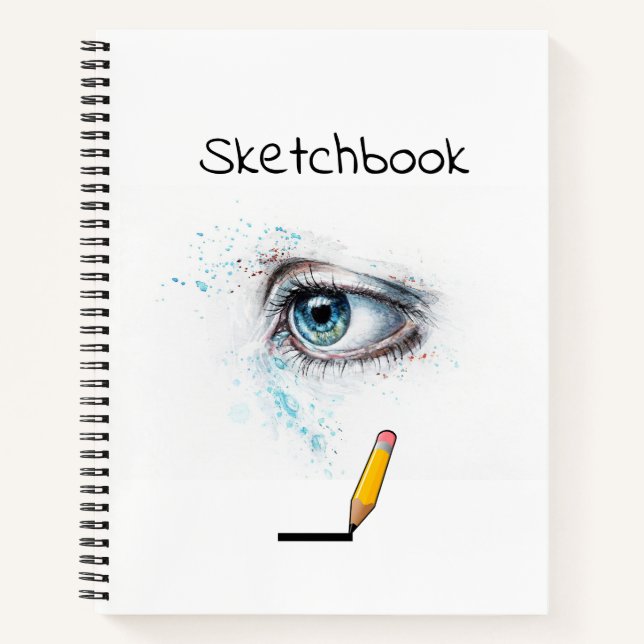 Sketchbook: Leere Seiten, 8,5 x 11 Zoll, Ske Notizbuch