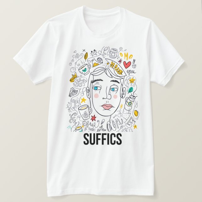 SketchMuse | SUFFIZIEN T-Shirt (Design vorne)