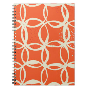 Sketchy Circles trendy Nahtlos Design Notizblock