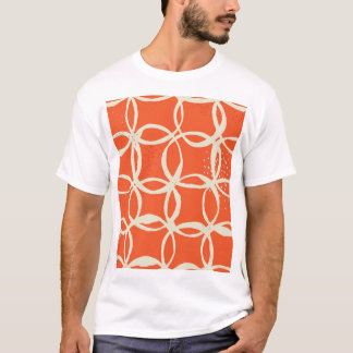 Sketchy Circles trendy Nahtlos Design T-Shirt