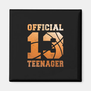 Sketll 13. Geburtstag offizieller Teenager Junge 1 Magnet