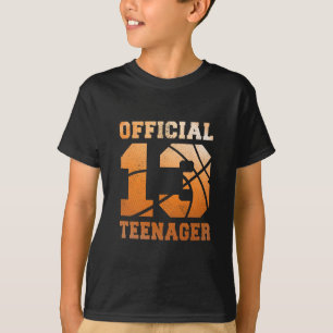 Sketll 13. Geburtstag offizieller Teenager Junge 1 T-Shirt