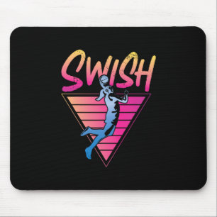Sketll Bll Retro 90er 80er Swish Mousepad