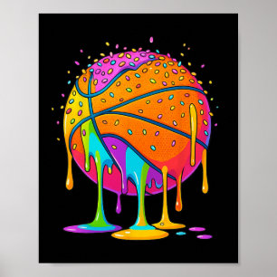 Sketll Eiscreme-Drip für Mädchen Jungen Jugend Ske Poster