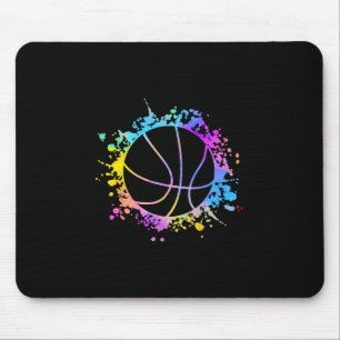Sketll Farbige Spritzer Teenssket Ll Trainer Mousepad