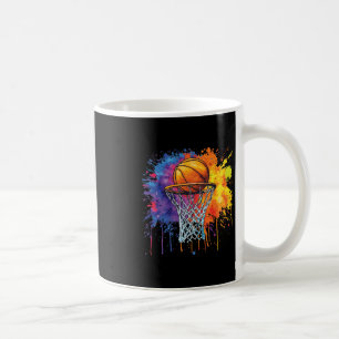 Sketll Farbige Tropfen Grafik 1 Kaffeetasse