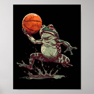 Sketll Frosch Kröte Aquarell Sketll Reifen Tierkun Poster