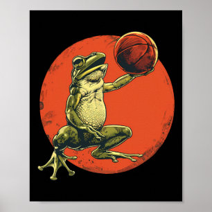 Sketll Frosch Zeichnung Kröte Kunstwerk Sketll Lie Poster