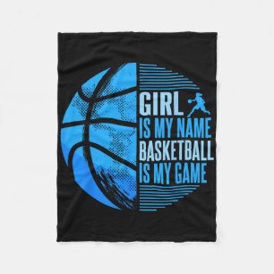 Sketll Girl Sketll Player Girls Fleecedecke